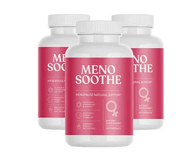 Meno Soothe Menopause Support Supplement Bottle